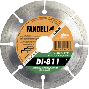 DISCO CORTE DIAMANTE 4 1/2" SEGMENTADA