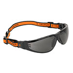 LENTES DE SEGURIDAD, GRIS CON BANDA ELASTICA