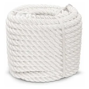 CUERDA DE NYLON MARINO 13MM, BLANCO