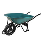 CARRETILLA 5 FT3. LLANTA IMPONCHABLE, GRIS