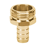 CONECTOR SENCILLO DE ALUMINIO 1/2", MACHO