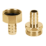 JUEGO DE CONECTORES 1/2" MACHO/HEMBRA