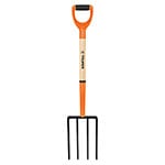 BIELDO P/JARDIN, 4 DIENTES, MANGO 28"