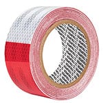 ROLLO DE CINTA REFLEJANTE DE PVC 9M X 2"