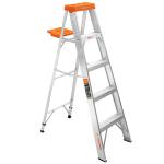 ESCALERA DE TIJERA TIPO II 4 PELDAÑOS Y BANDEJA, TRUPER
