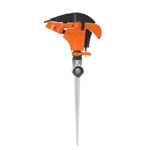 ASPERSOR PLASTICO UNA VIA, ESTACA DE 11", TRUPER