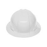 CASCO SEGURIDAD BLANCO ALA COMPLETA