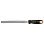 LIMA DE MEDIA CAÑA BASTARDA 10" C/MANGO DOBLE INYECCION