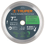 DISCO CORTE DIAMANTE RIN CONTINUO 7"