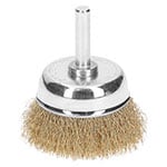 CARDA DE COPA, ALAMBRE FINO 1-3/4" P/TALADRO