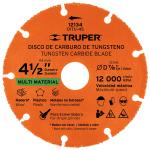 DISCO 4- 1/2 MULTIMATERIAL DE CARBURO