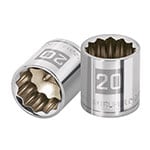 DADO DE 12 PTS, CUADRO 3/8" DE 11 MM