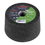 COPA DESBASTE DE PIEDRA 3-5/32", GRANO 36, EJE 5/8