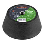 COPA DESBASTE DE PIEDRA 5" GRANO 60, TRUPER