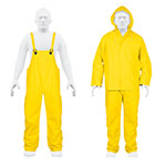CONJUNTO IMPERMEABLE TALLA CHICA, PVC