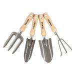 JUEGO DE 4 HERRAMIENTAS DE 6" P/JARDIN, TRUPER