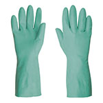 GUANTES DE NITRILO VERDE GRANDES