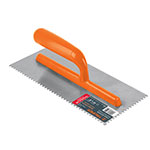 LLANA MANGO PLASTICO, TRIANGULAR, 6 REMACHES, 11"