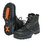 ZAPATOS INDUSTRIALES CON CASQUILLO, N28, NEGRO