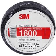 CINTA AISLANTE NEGRA 18M 1600 TEMFLEX