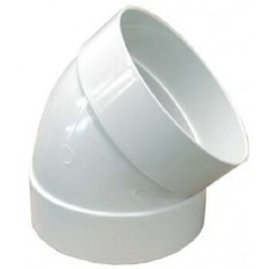 CODO PVC 6 X 45 SANITARIO