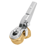 INFLADOR DE LATON CON CLIP  1/4 NPT