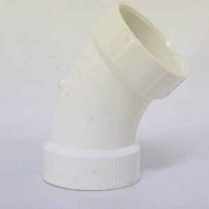 CODO PVC DWV 1 1/2 X 45"