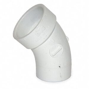 CODO PVC DWV 2 X 45"