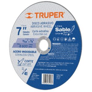 DISCO CORTE METAL 7" TRUPER.