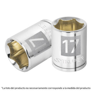 DADO MILIMETRICO 14 X 3/8 TRUPER