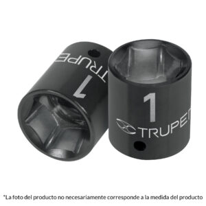 DADO DE IMPACTO, 6 PUNTAS, CUADRO 1/2" DE 1-1/8"