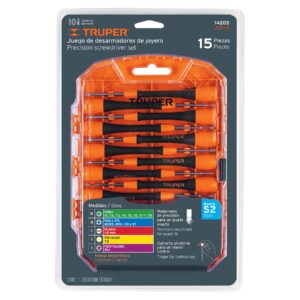 JUEGO CON DESARMADORES DE PRECISION.15 PZS