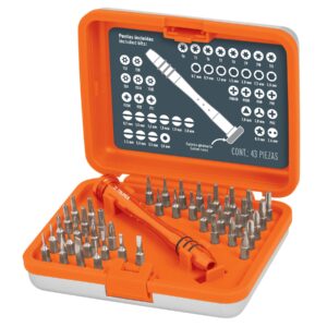 DESARMADORES PRECISIÓN PUNTAS INTE. 43 PZ