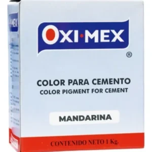 COLOR CEMENTO MANDARINA 1KG OXIMEX