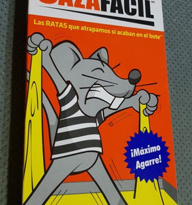 TRAMPA GRANDE PARA RATON CAZAFACIL