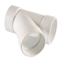 YEE PVC DWV 1 1/2"