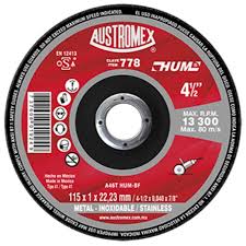 DISCO 778 CORTE METAL INOXIDABLE 4 1/2