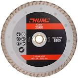 DISCO CORTE DIAMANTE 2560. HUM 7" TURBO