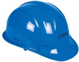 CASCO SEGURIDAD AZUL