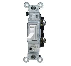 APAGADOR SENCILLO BLANCO LEVITON