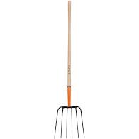 BIELDO PARA PAJA 6 DIENTES, MANGO 54"