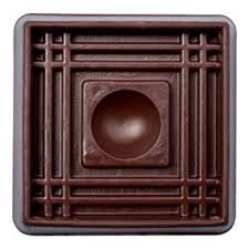 BASE PARA MESA DE CAUCHO 1 5/8 CAFE SHUTZ