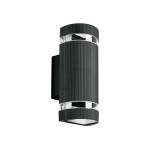 ARBOTANTE EXT. CON 2 SPOTS, NEGRO