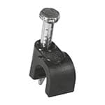 GRAPA PARA CABLE NEGRO CABLE 5MM