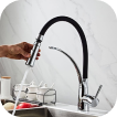 360° rotatable kitchen tap