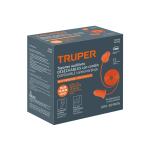 tapón auditivo desechable con cordón, caja 100 pz
