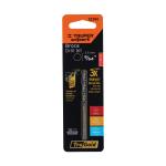 broca hss 9/64" trugold p/metal blister