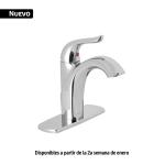 monomando corto lavabo, cromo, foset aero