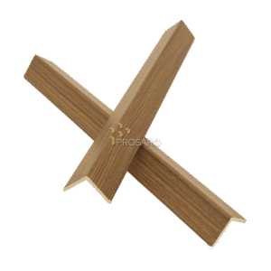 esquinero nogal claro 2. 5x 2.5 x 290cm