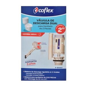 valvula de descarga dual flush coflex